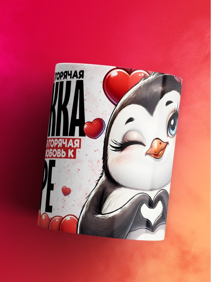 Горячая кружка на 14 февраля Юре  Иннополис