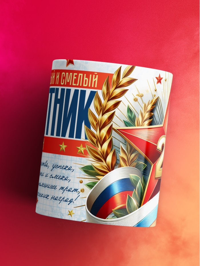 Кружка на 23 февраля Ян  Иннополис