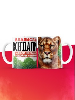 Кружка Владислава всегда права